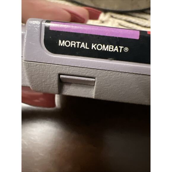 Mortal Kombat II Super Nintendo SNES Authentic Tested Great Condition - Picture 4 of 5